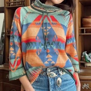Chaps Multicolor Knit Sweater